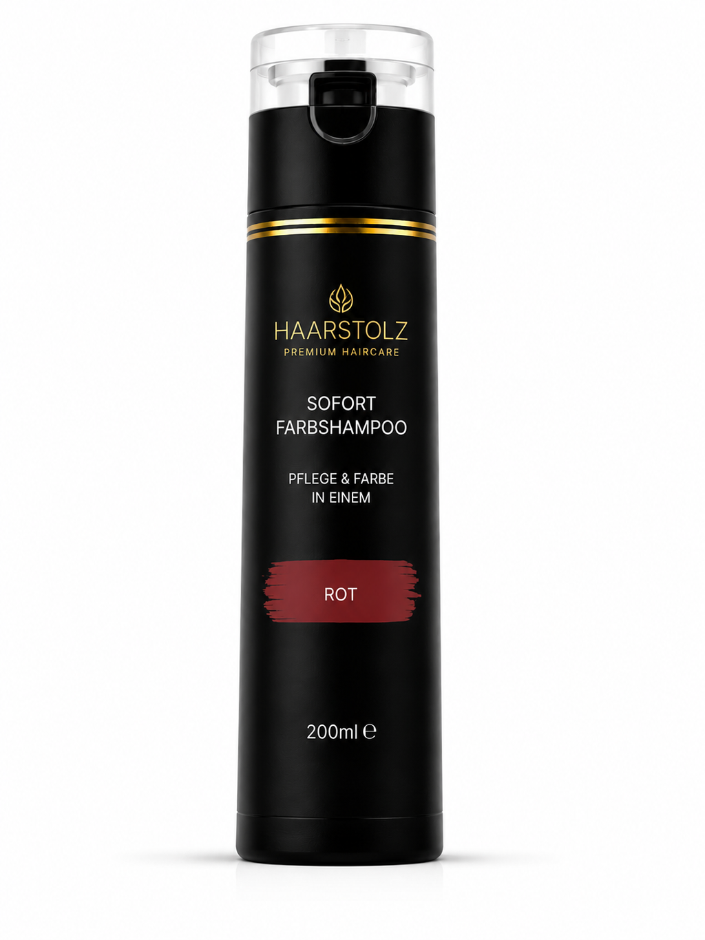 Haarstolz Sofort-Farbshampoo Rot, 200ml