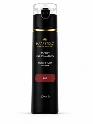 Haarstolz Sofort-Farbshampoo Rot, 200ml