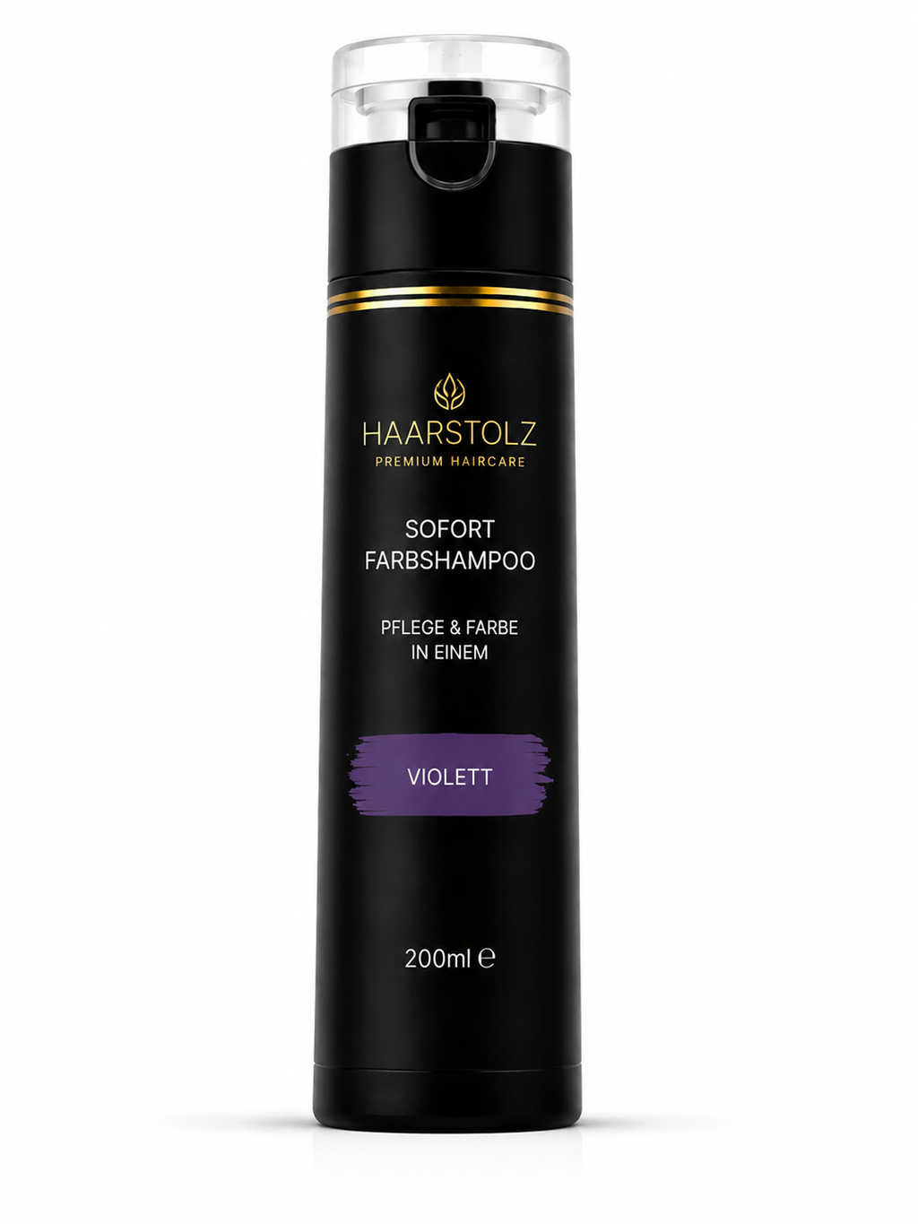 Haarstolz Sofort-Farbshampoo Violett, 200ml