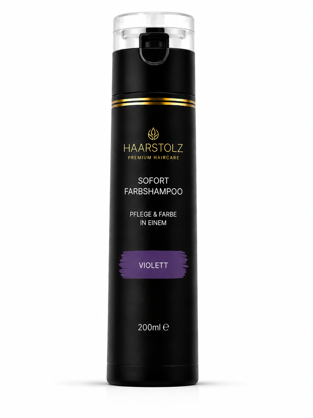 Haarstolz Sofort-Farbshampoo Violett, 200ml