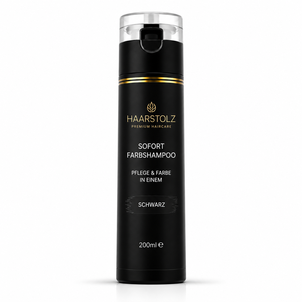 Haarstolz Sofort-Farbshampoo Schwarz, 200ml